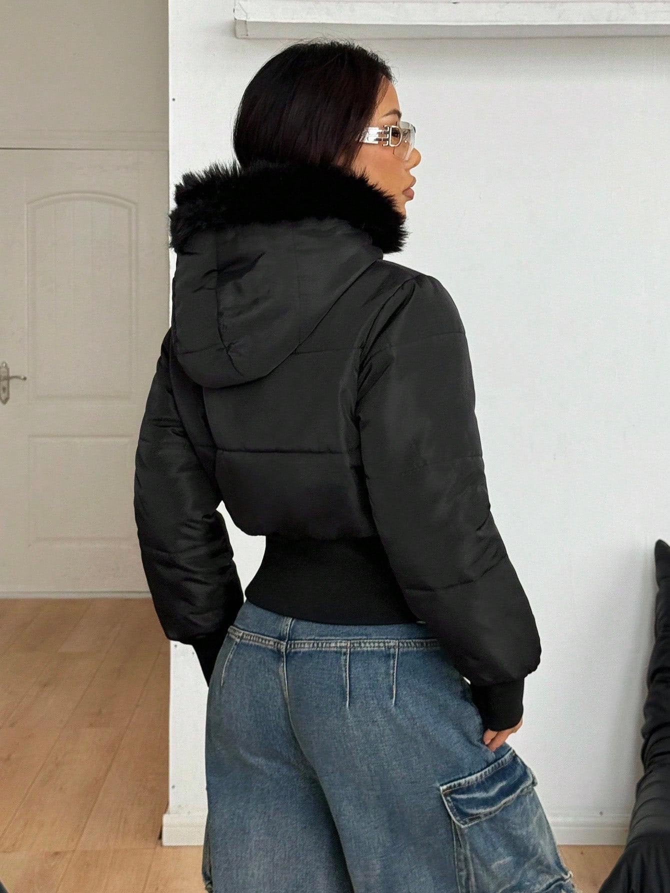 Jaqueta Puffer Preta - Alexia