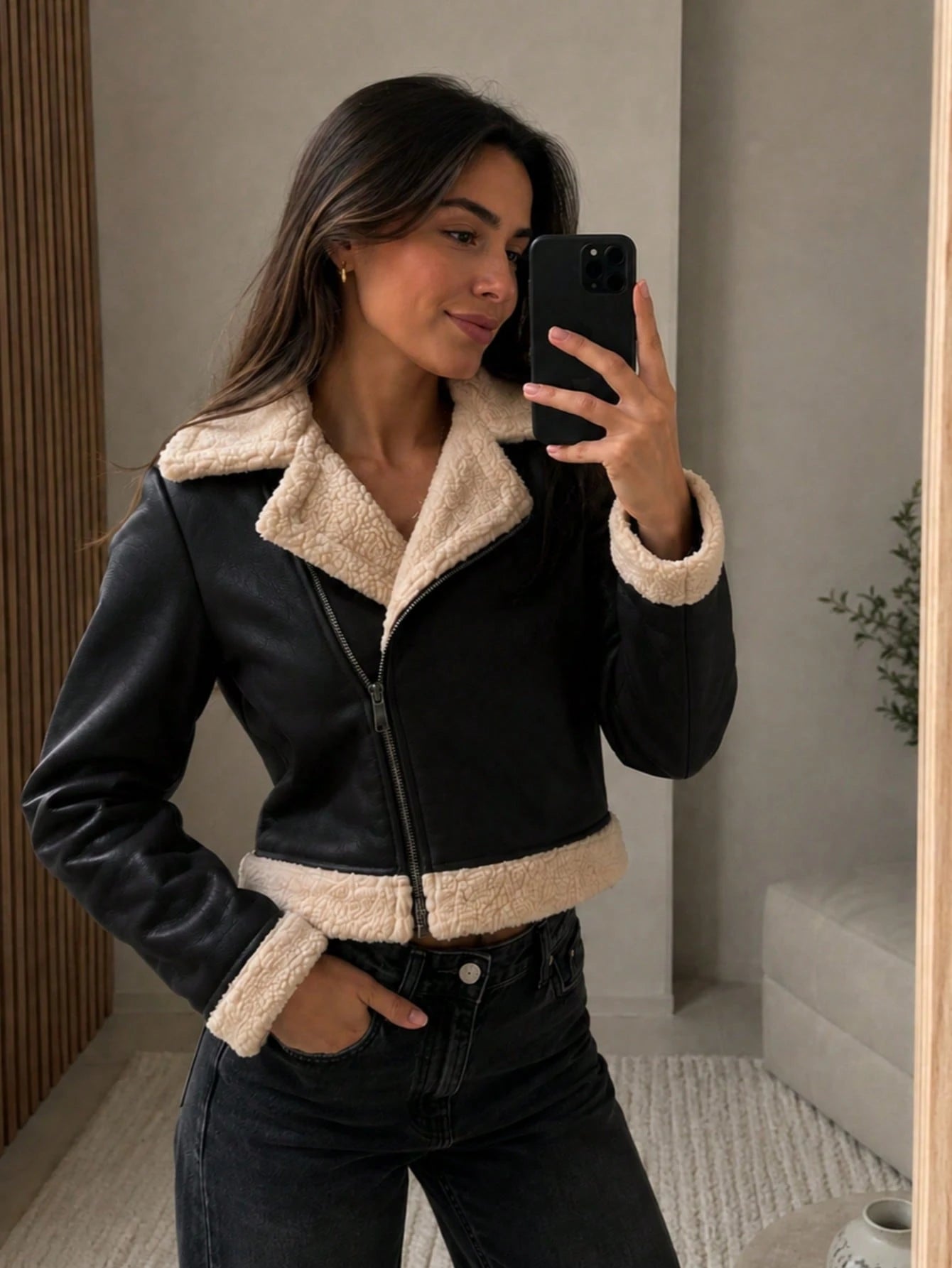 Jaqueta Feminina Couro PU - Elisa
