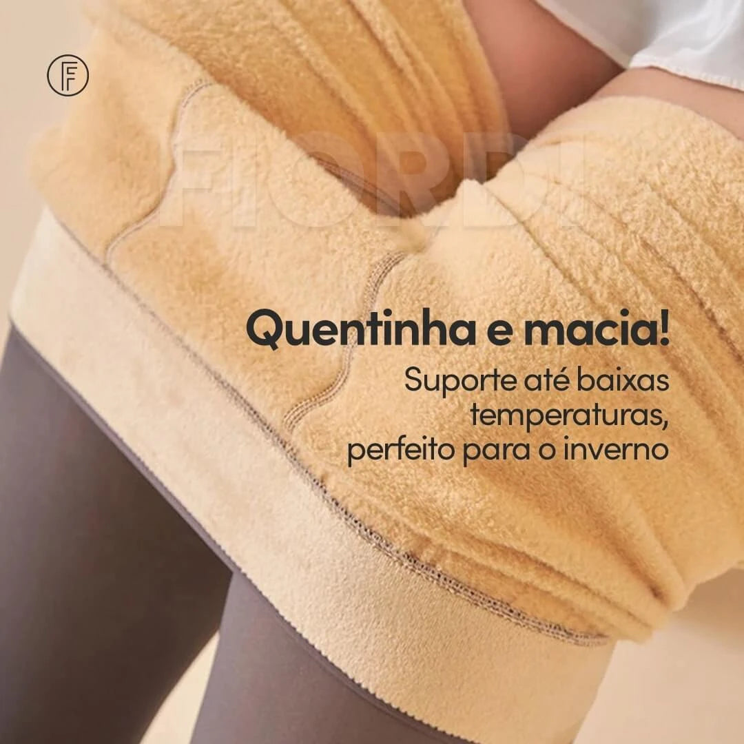 KIT 2 Meia-Calça Peluciada com Lã