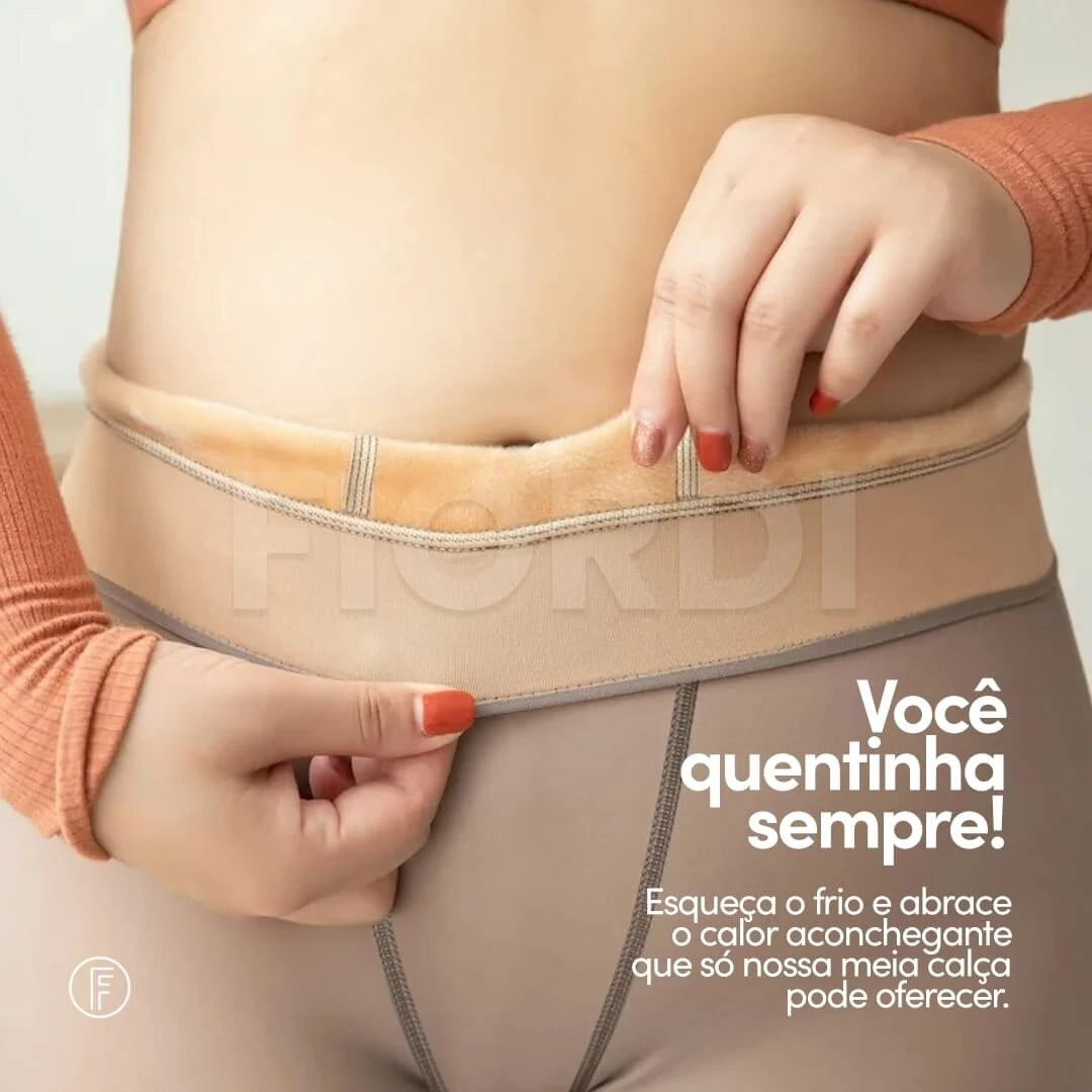 KIT 2 Meia-Calça Peluciada com Lã